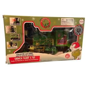 Dr. Seuss The Grinch Bump and Go Christmas‎ Train Collector Series original box